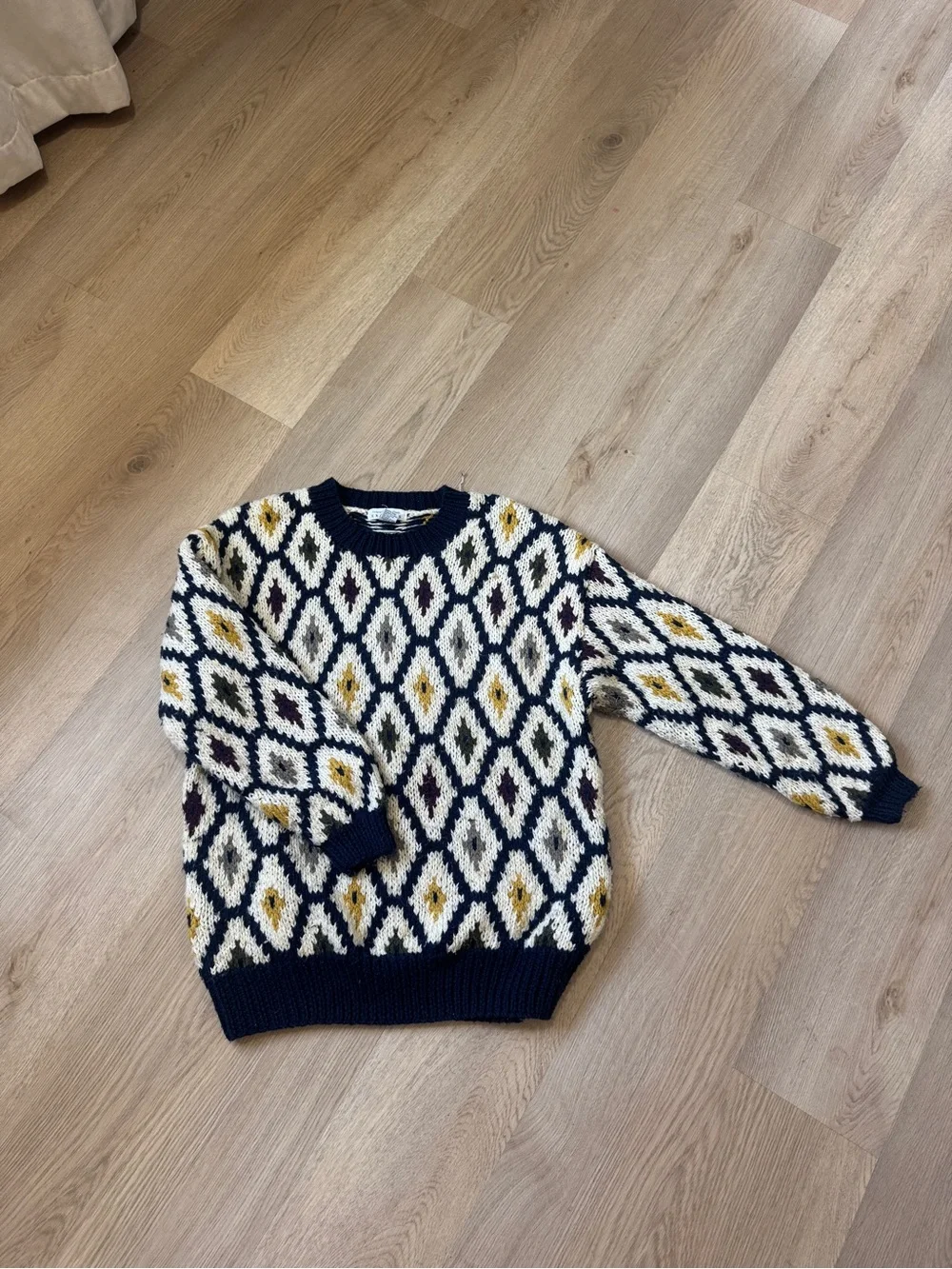 Vintage Express Men's Crewneck Sweater